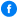 Blue facebook icon