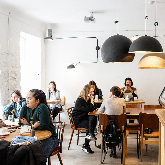 Cafe Business loans -  Customers waiting in cafe for their orders